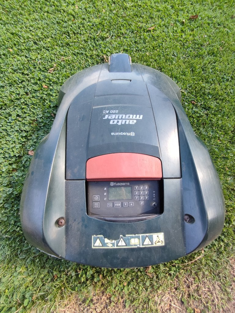 Robot tondeuse Husqvarna 220ac, Enlèvement
