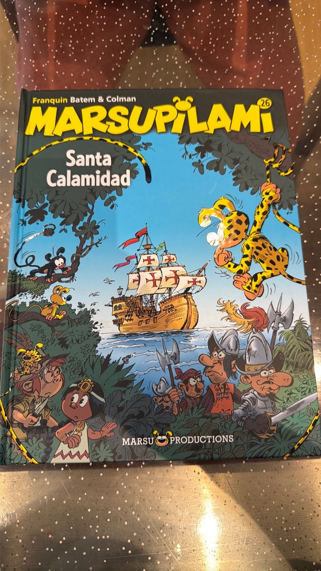 Marsupilami – Tome 26 : Santa Calamidad, Livres, Une BD, Enlèvement, Comme neuf