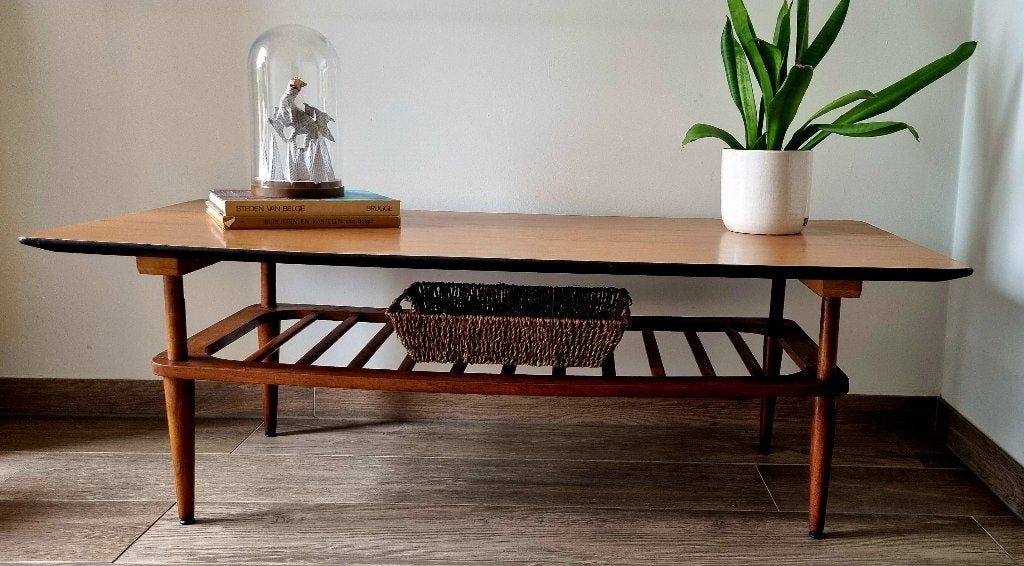 Vintage midcentury salontafel, Ophalen