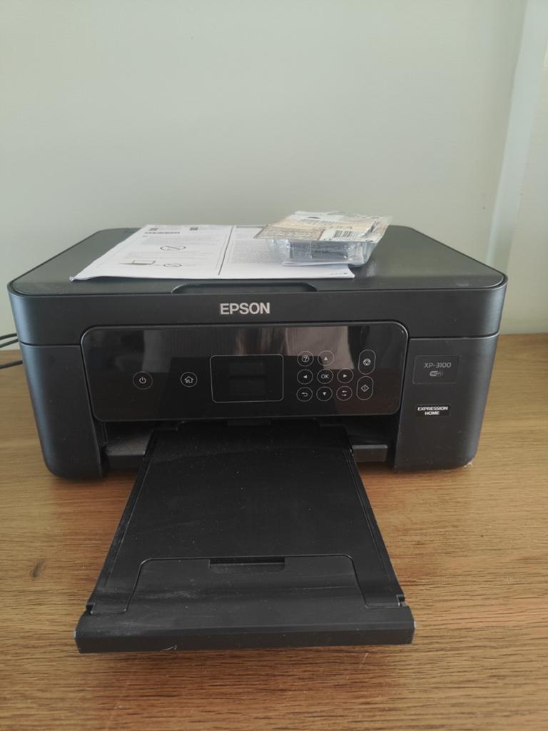 Epson XP-300 printer met extra zwarte cartridge, Computers en Software, Printers, Ophalen, Printer