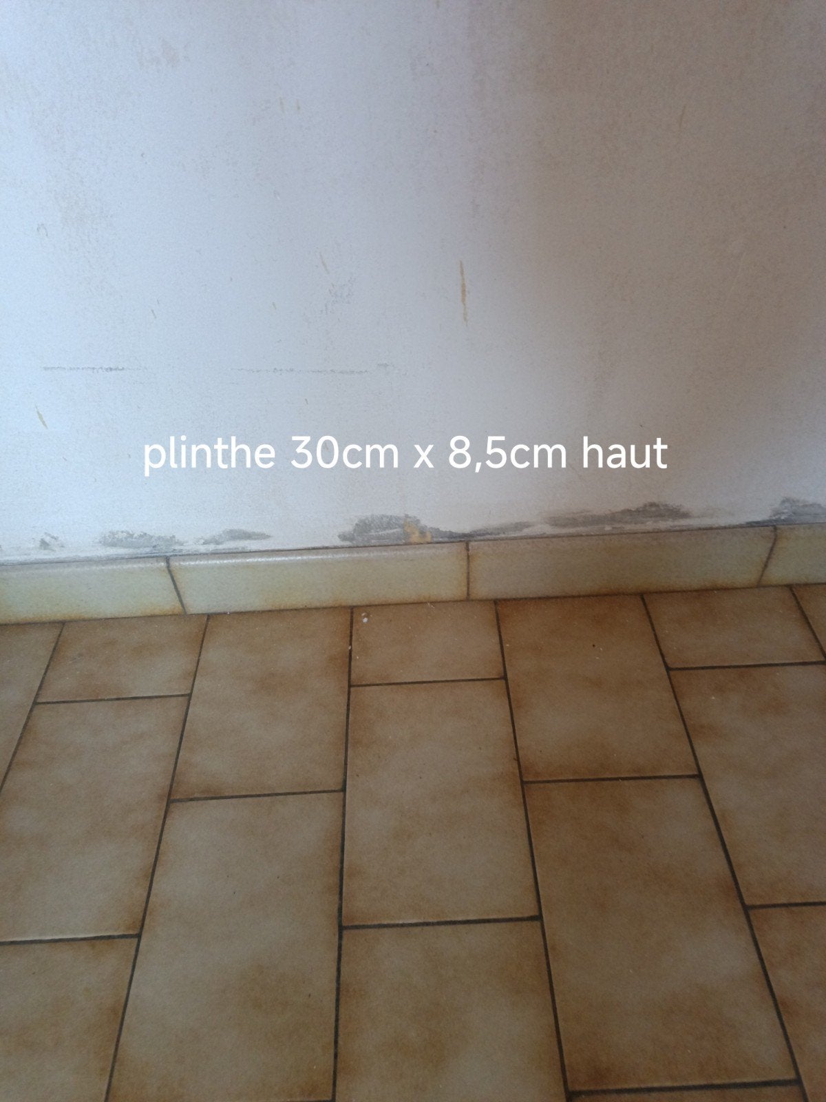 carrelage 15 x 22, Enlèvement