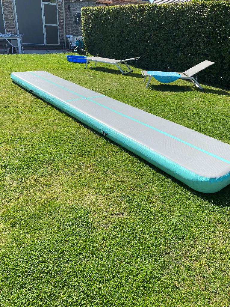 Airtrack, Sport en Fitness, Ophalen, Gebruikt, Grijs, Materiaal
