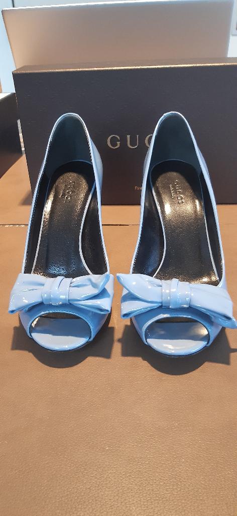 Pumps GUCCI maat 37, Kleding | Dames, Pumps, Verzenden, Blauw, Gucci