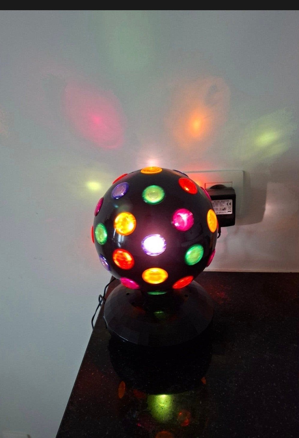 Verlichting draaiende discobal, Muziek en Instrumenten, Licht en Laser, Ophalen