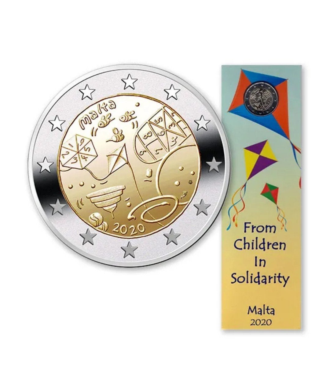 COINCARD MALTA 2020, Postzegels en Munten, Ophalen, Malta