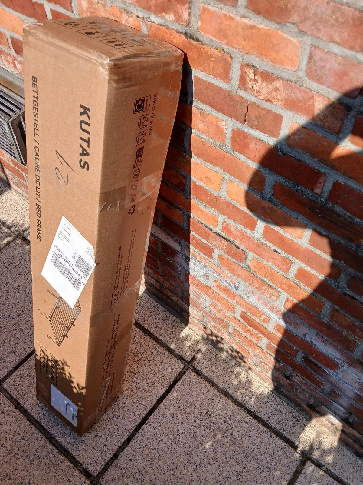 Metalen bedframe nooit gebruikt nieuw in doos, Ophalen