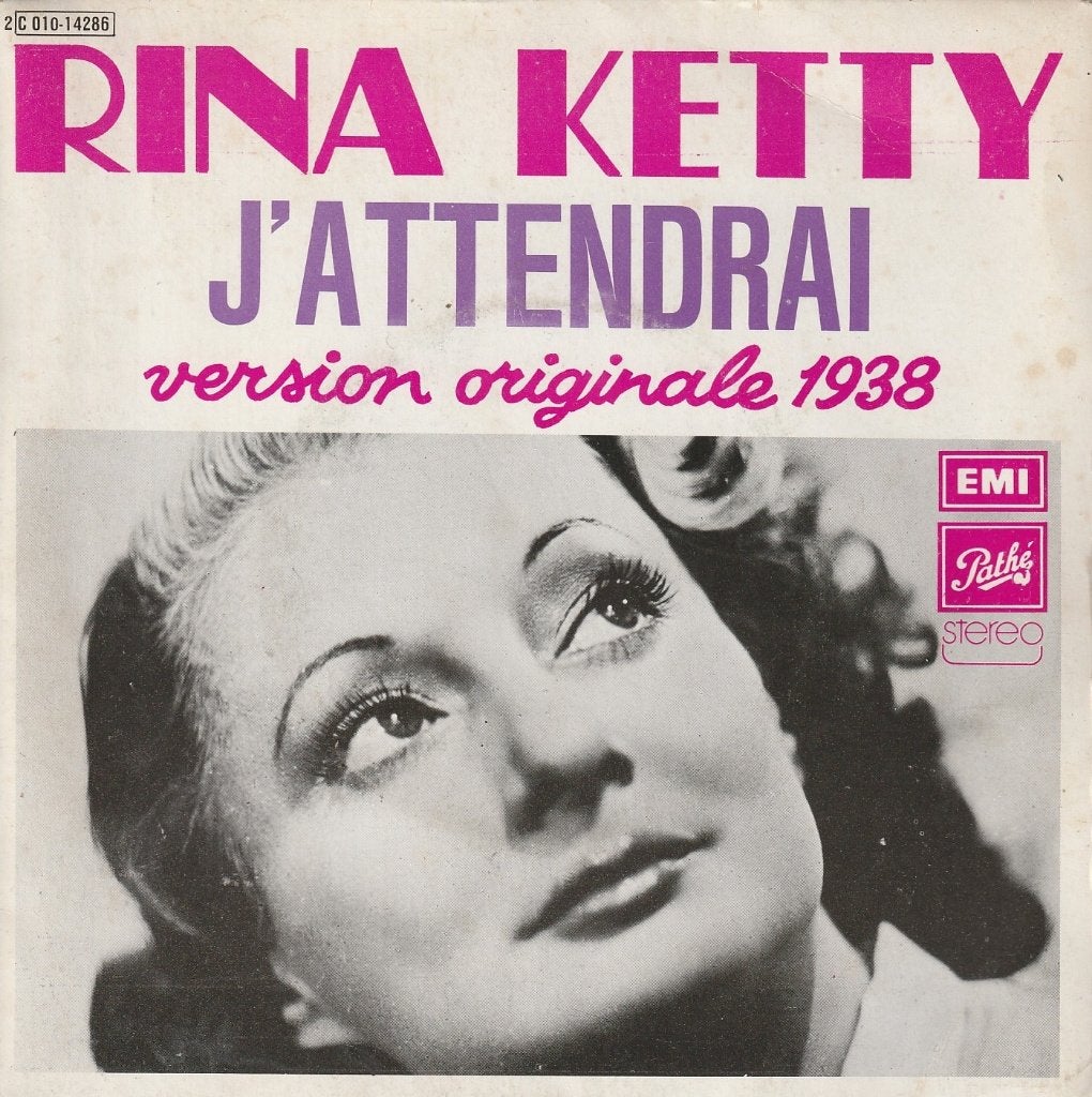 Rina Ketty - J'attendrai, Gebruikt, 7 inch, Ophalen of Verzenden, Fotohoes