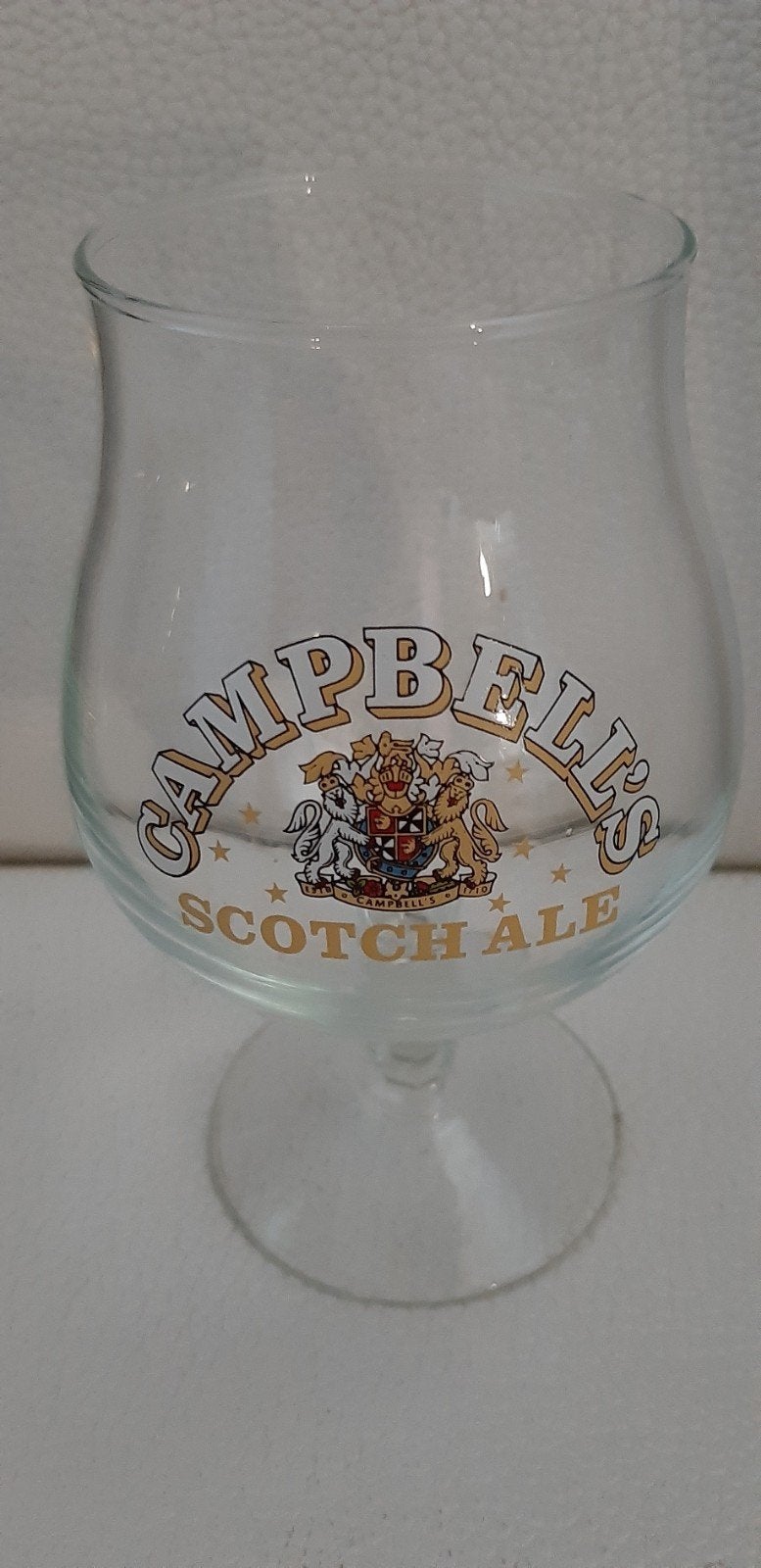 3 vintage bierglazen Campbell's Scotch Ale, Verzamelen, Biermerken, Ophalen