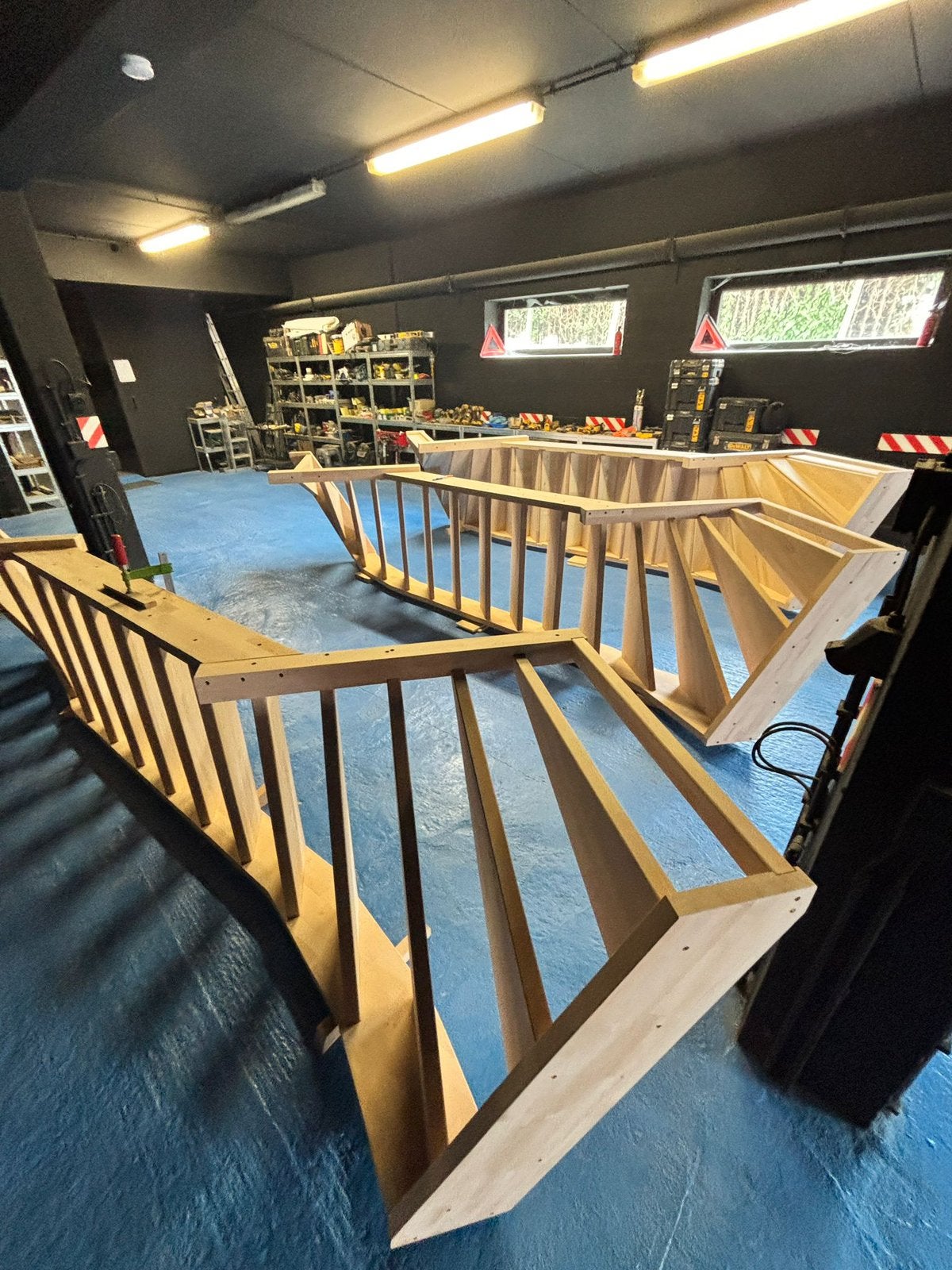 Escalier sur mesure, Bricolage & Construction, Enlèvement, Comme neuf, Escalier