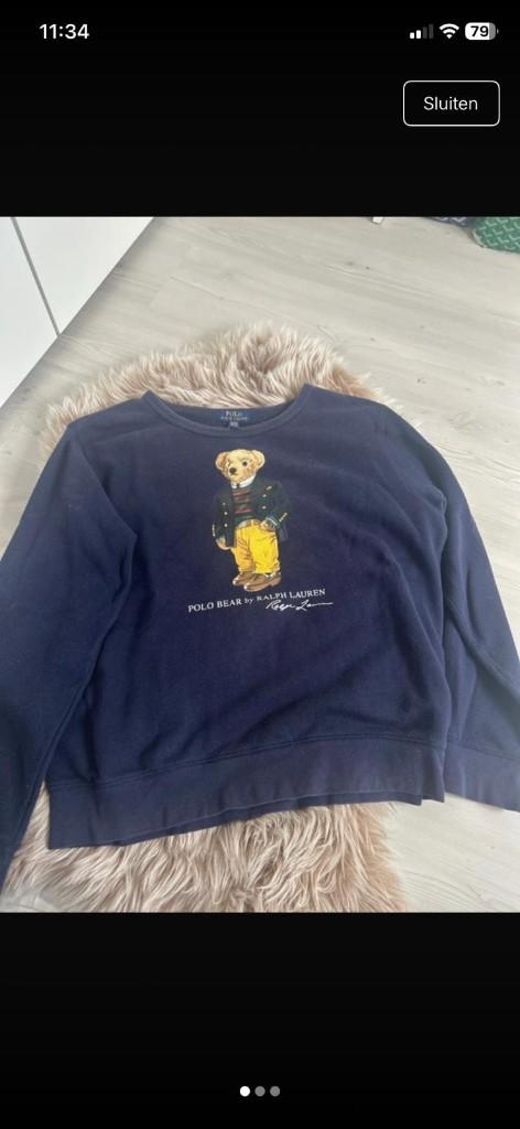 Ralph Lauren trui, Blauw, Maat 42/44 (L), Ophalen of Verzenden, Ralph Lauren