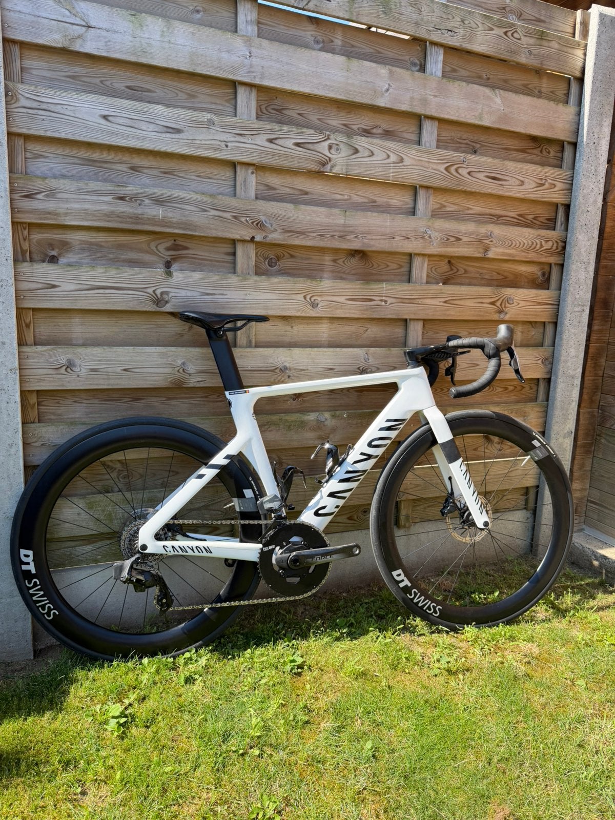 Canyon aeroad cf slx 8 met powermeter, Fietsen en Brommers, Fietsen | Racefietsen, Ophalen, Gebruikt