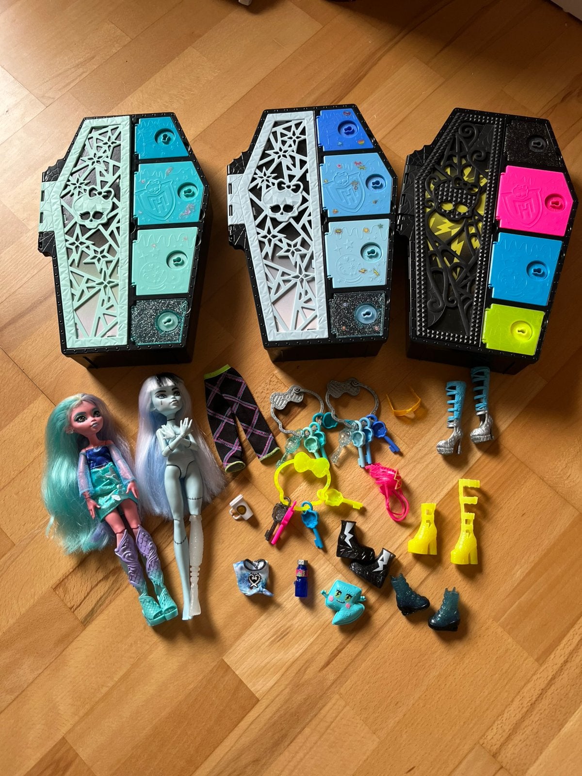 Set Monster High avec 2 poupées, Enlèvement ou Envoi, Comme neuf