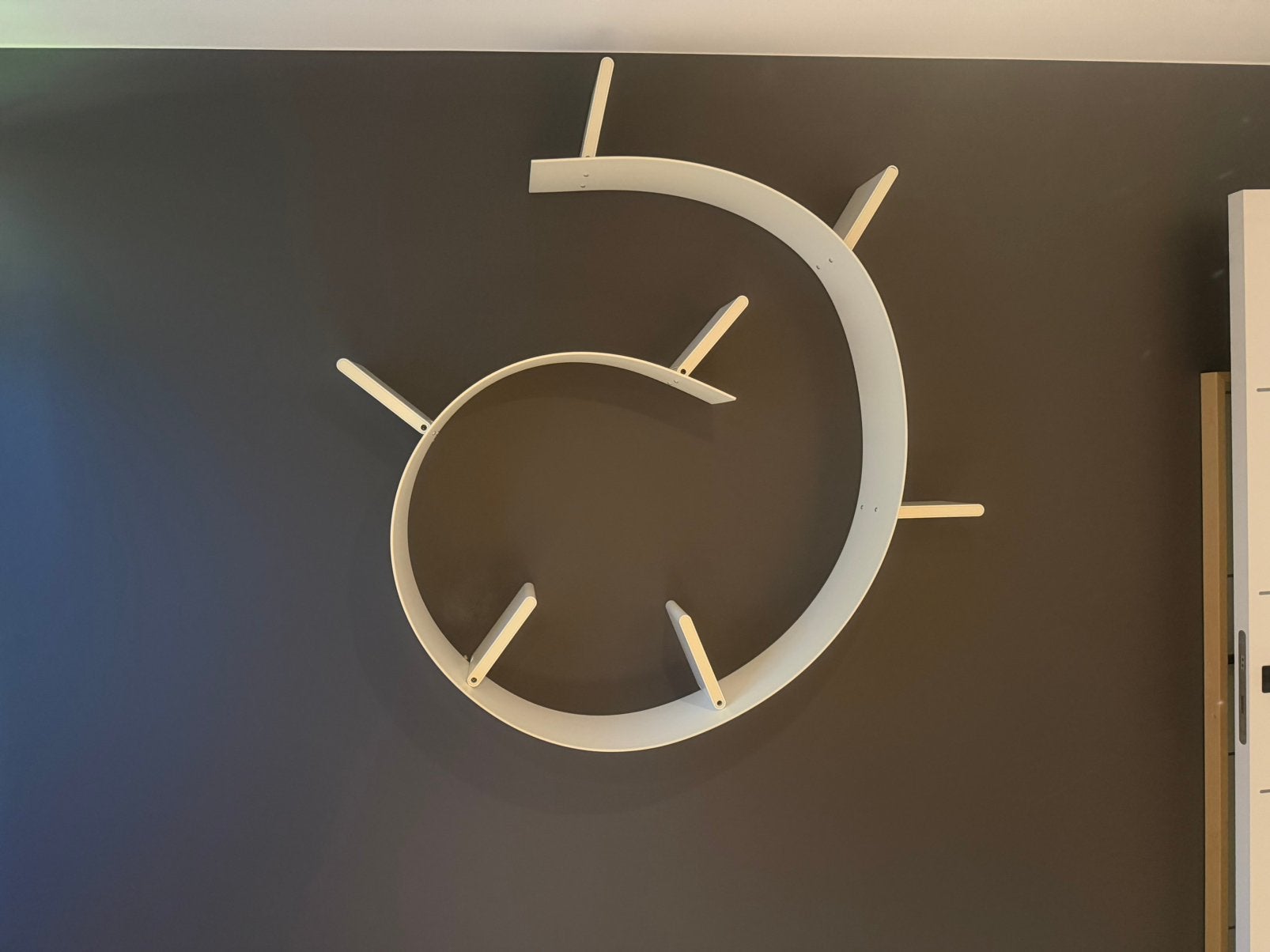 Étagère Kartell blanche en métal, Enlèvement ou Envoi, Utilisé, Étagère, Métal