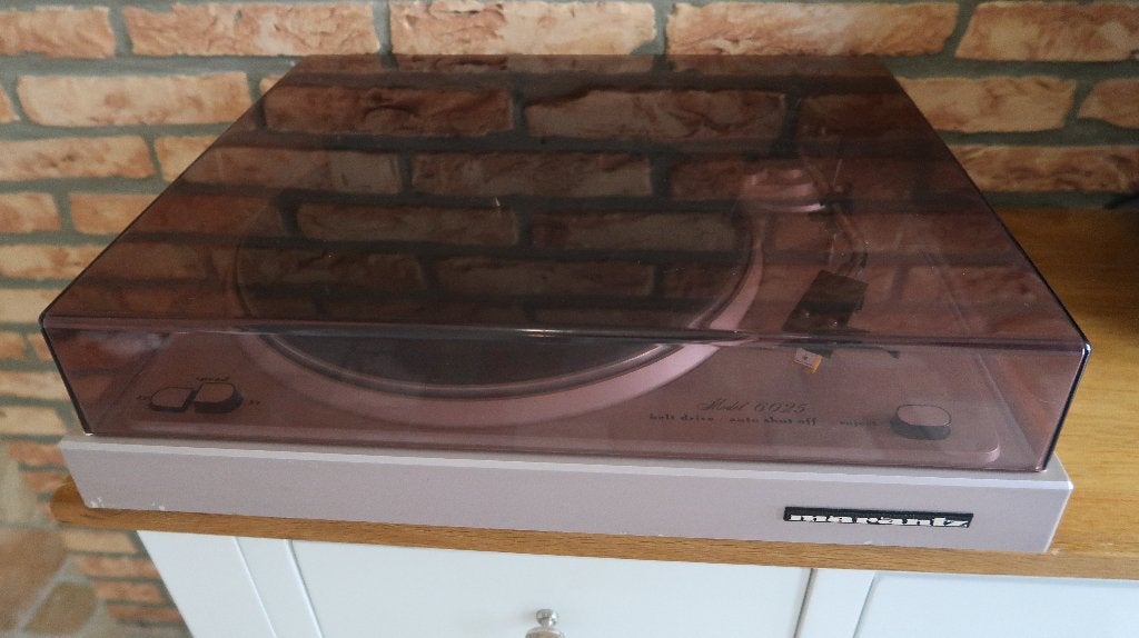 Marantz 6025 platenspeler, Ophalen, Gebruikt, Platenspeler, Overige merken