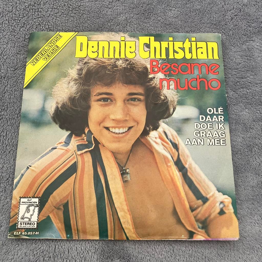 Dennie Christian: Besame mucho/Olé daar doe ik graag aan mee, Ophalen of Verzenden, Zo goed als nieuw, Overige formaten