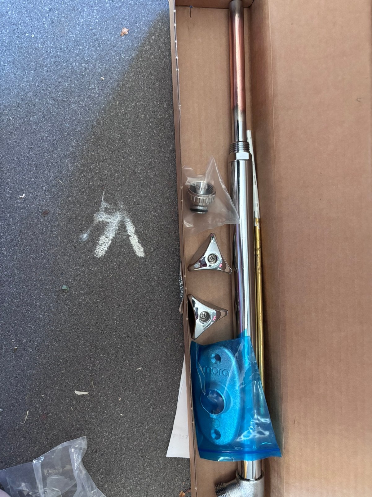 Robinet exterieur anti gel Mora, Ophalen, Nieuw, Koper, Kraan