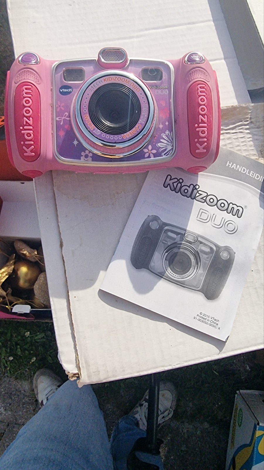 Kidizoom vtech, Ophalen
