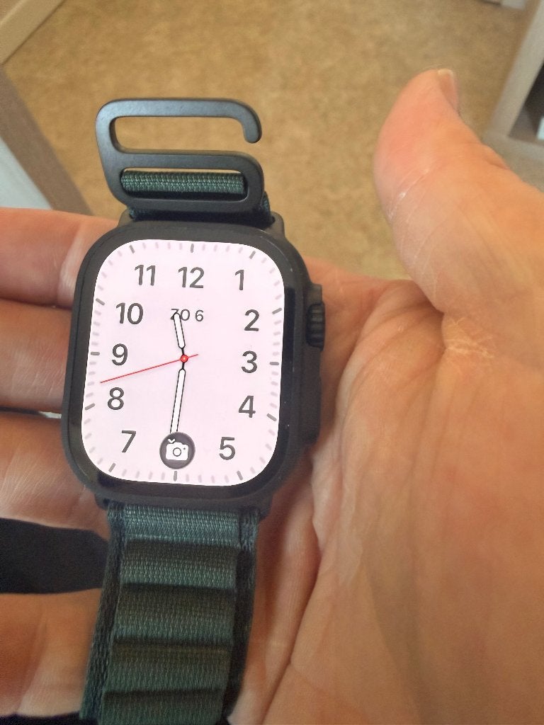 Apple Watch Ultra 2 met nog garantie . als nieuw ., Étanche, Apple Watch, IOS, Comme neuf