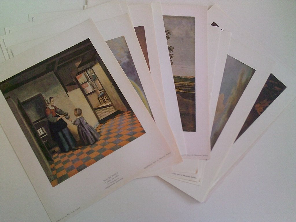 21 prenten van oude schilderijen . Uitgave Macaroni Soubry, Antiek en Kunst, Kunst | Schilderijen | Klassiek, Ophalen of Verzenden