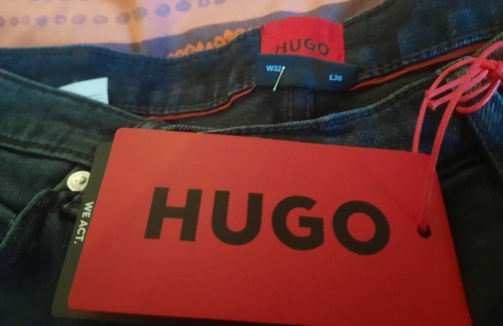 HUGO BOSS - 3 Pantalons - TB état/Neuf - Taille 36-34, Enlèvement ou Envoi, Hugo Boss, Autres types, Porté