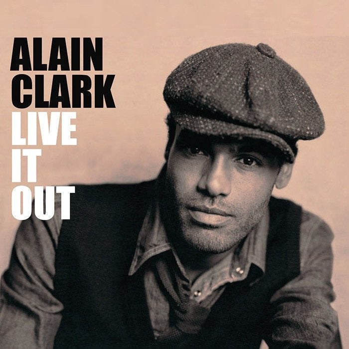 SALE--CD ALAIN CLARK - Live It Out, Verzenden