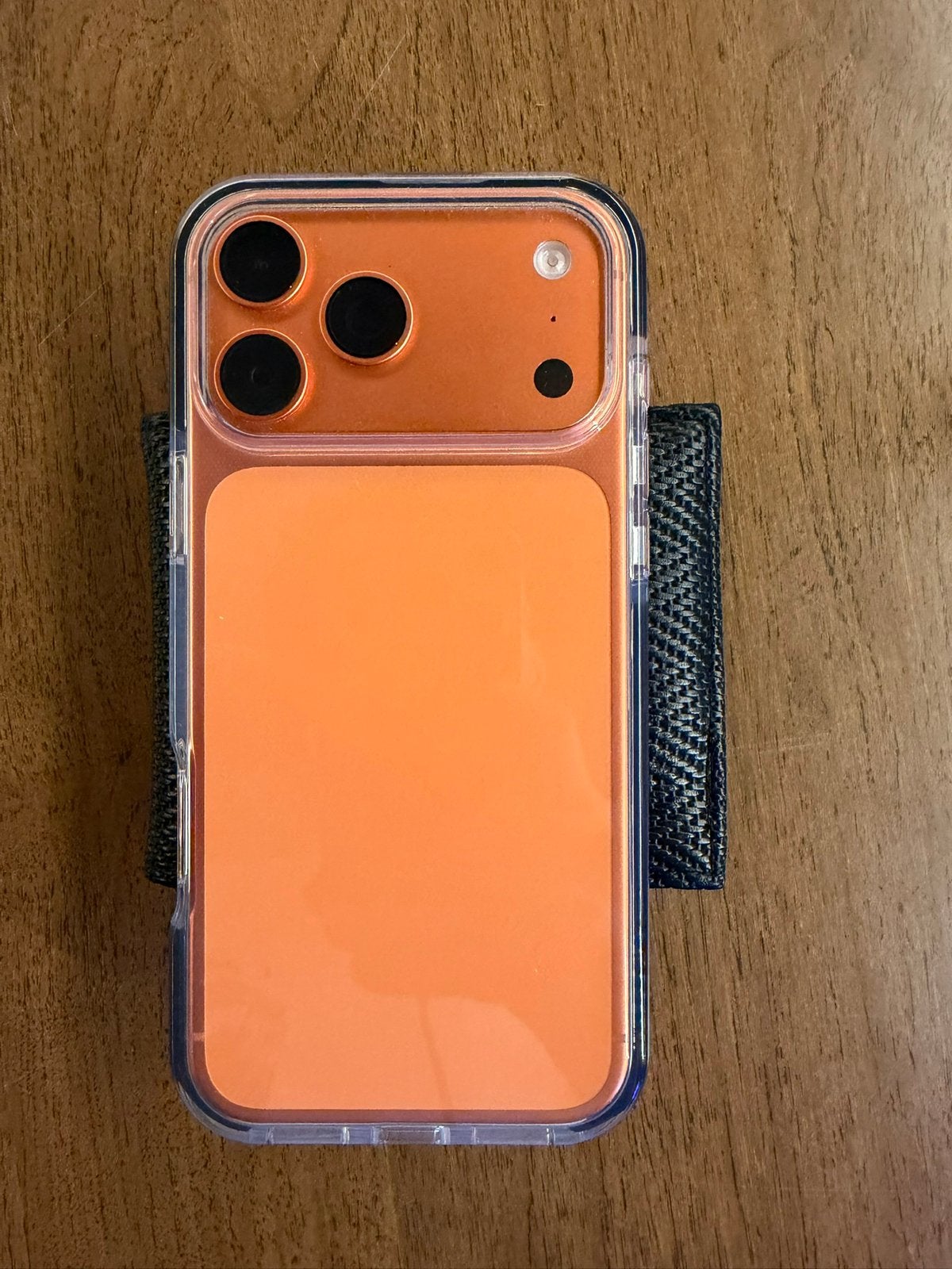 Apple iPhone 17 Pro Max 256GB Cosmic Orange – 100% batterij, Télécoms, IPhone 17, Comme neuf, Enlèvement, Orange
