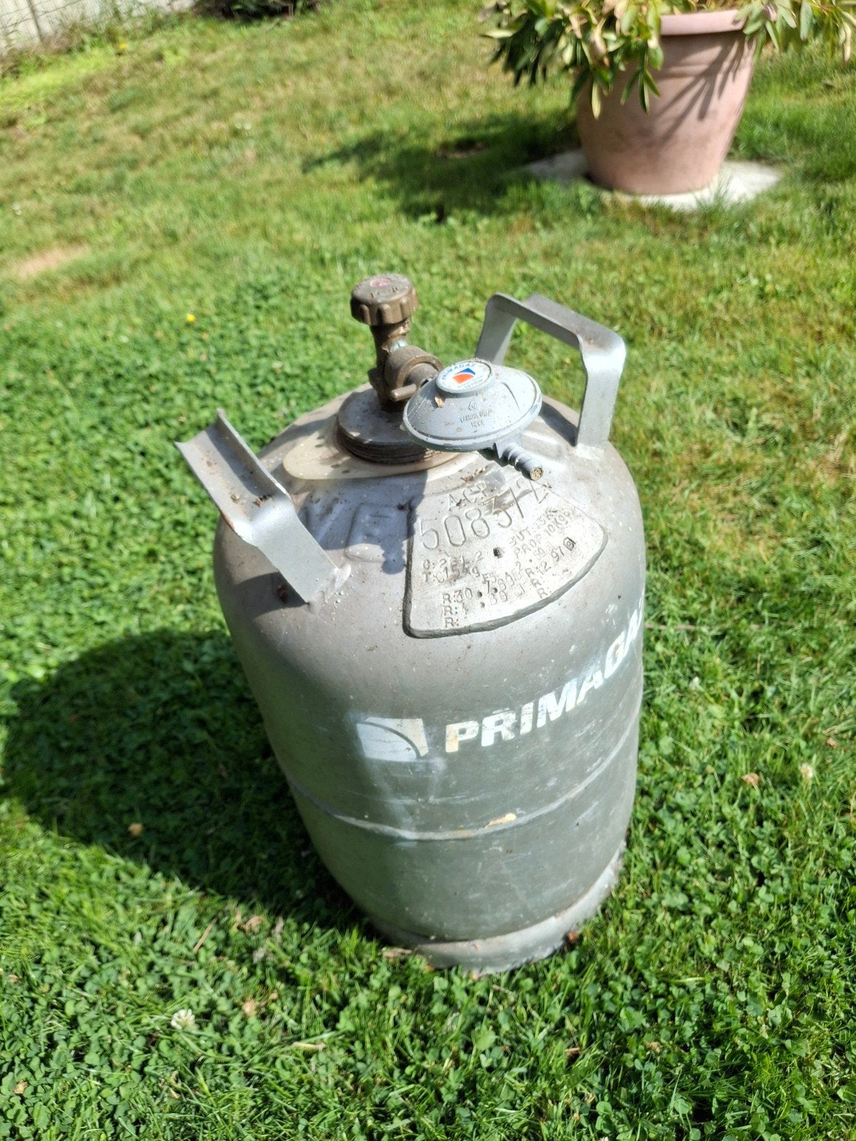 Bonbonne de gaz, Jardin & Terrasse, Accessoires pour le barbecue, Enlèvement