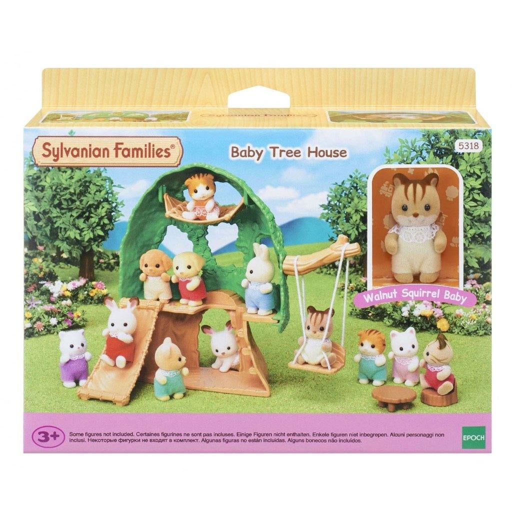Sylvanian Families boomhut 5318, Ophalen, Zo goed als nieuw, Accessoires