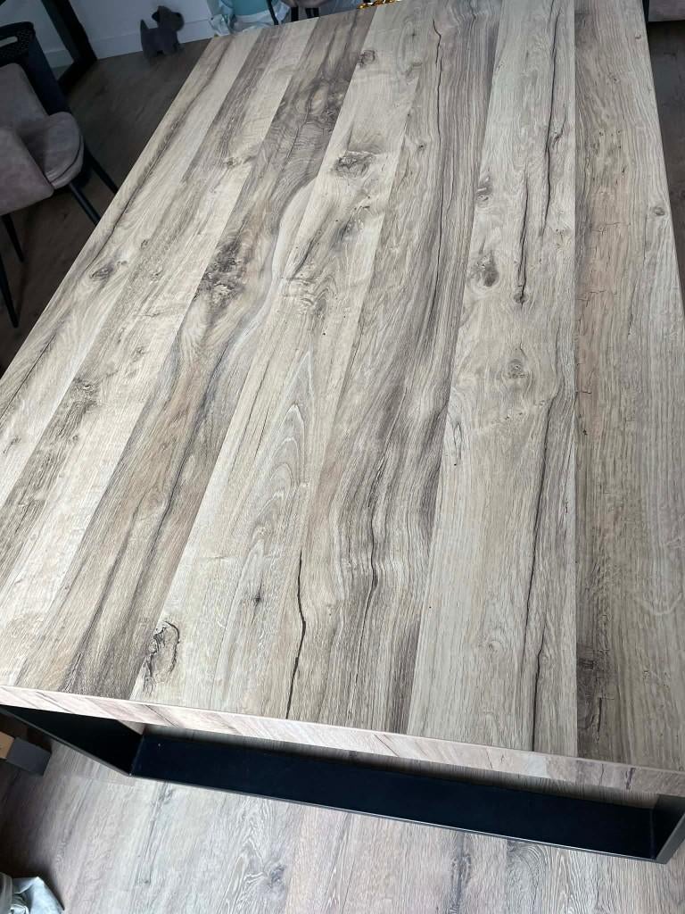 Eettafel, Huis en Inrichting, Ophalen, Zo goed als nieuw, Rechthoekig