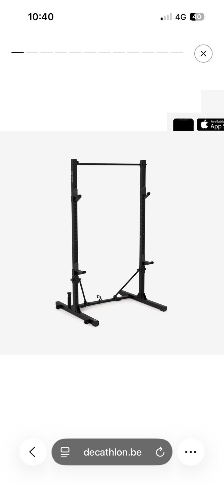 Squat en pull-up rack, Ophalen of Verzenden, Nieuw