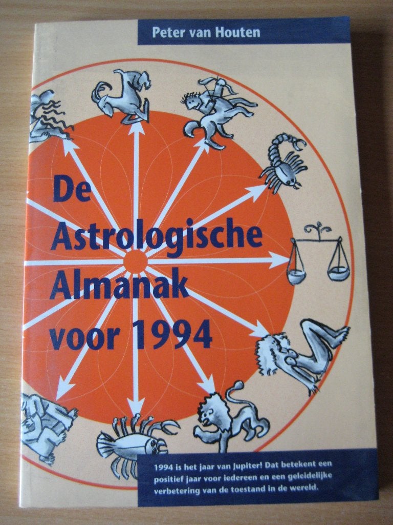 De astrologische almanak voor 1994, Ophalen of Verzenden, Zo goed als nieuw, Peter Van Houten