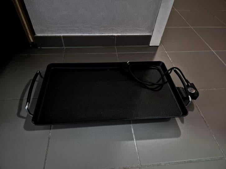 Grill plaat, Elektronische apparatuur, Grillplaten, Ophalen of Verzenden, Zo goed als nieuw