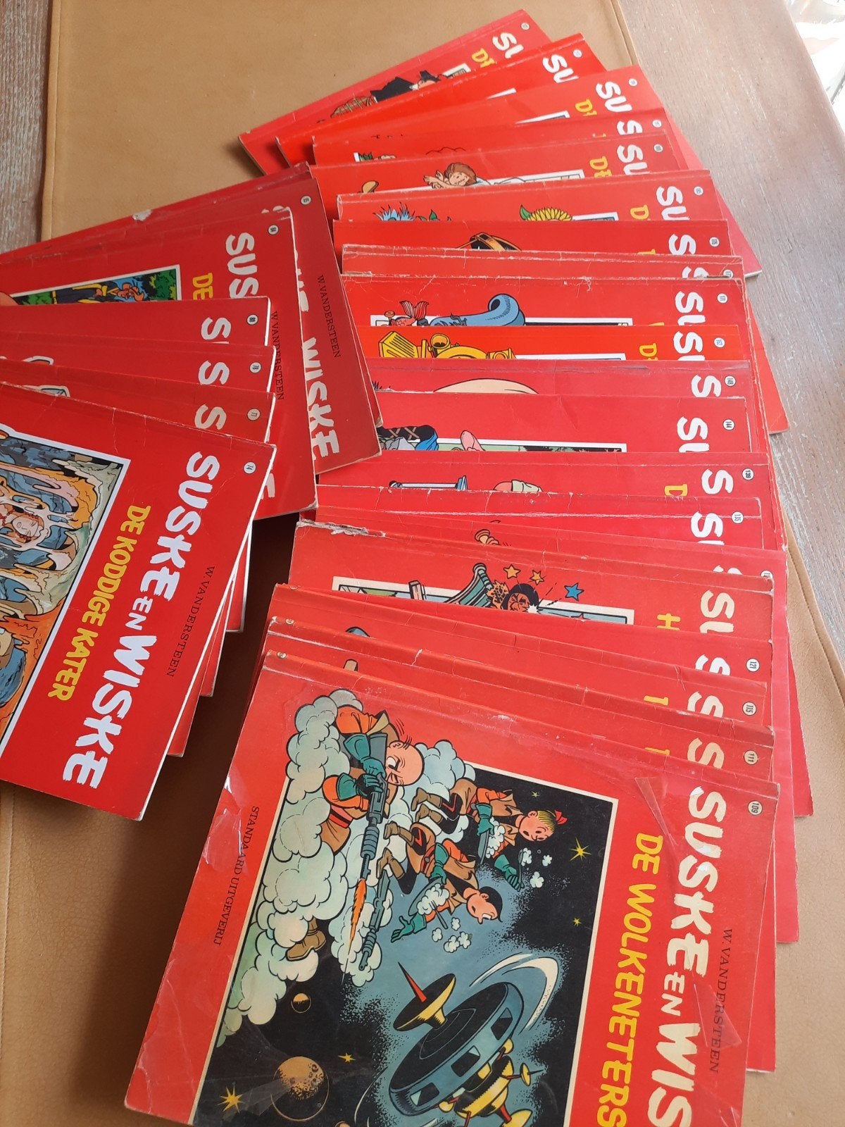 25 strips van suske en wiske, Boeken, Ophalen