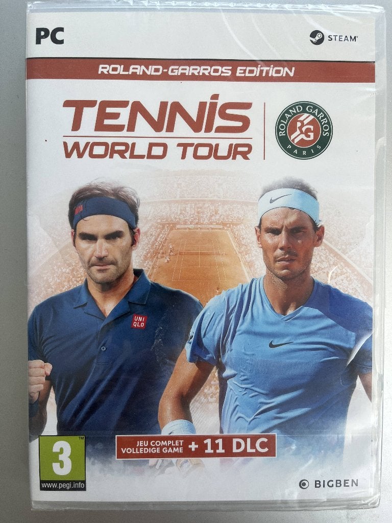 Tournée mondiale de tennis - PC Windows - Steam, Consoles de jeu & Jeux vidéo, Enlèvement, Neuf, Sport, Un ordinateur