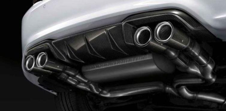M performance uitlaat sierstuk Carbon / RVS nieuw BMW 2 / 3, Auto diversen, Tuning en Styling, Ophalen of Verzenden