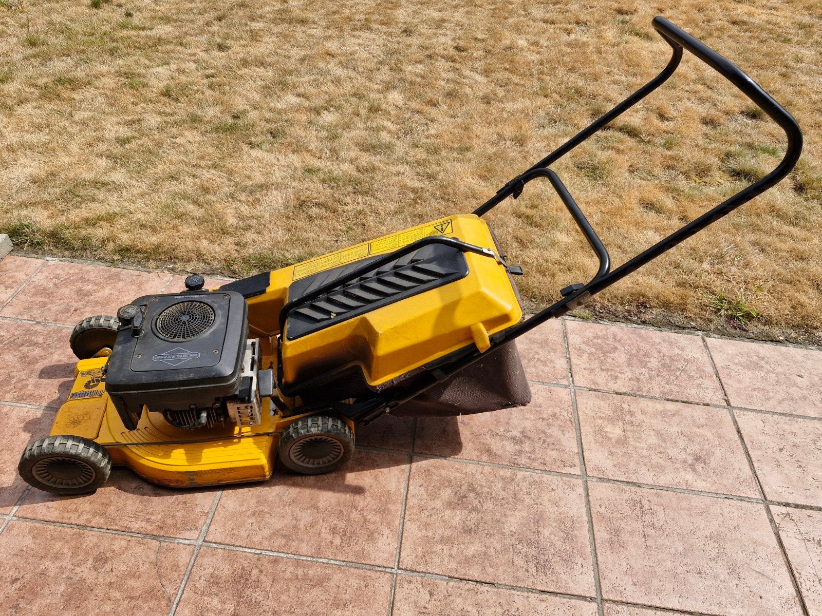 Stiga turbo 46 cm benzine grasmaaier, Ophalen