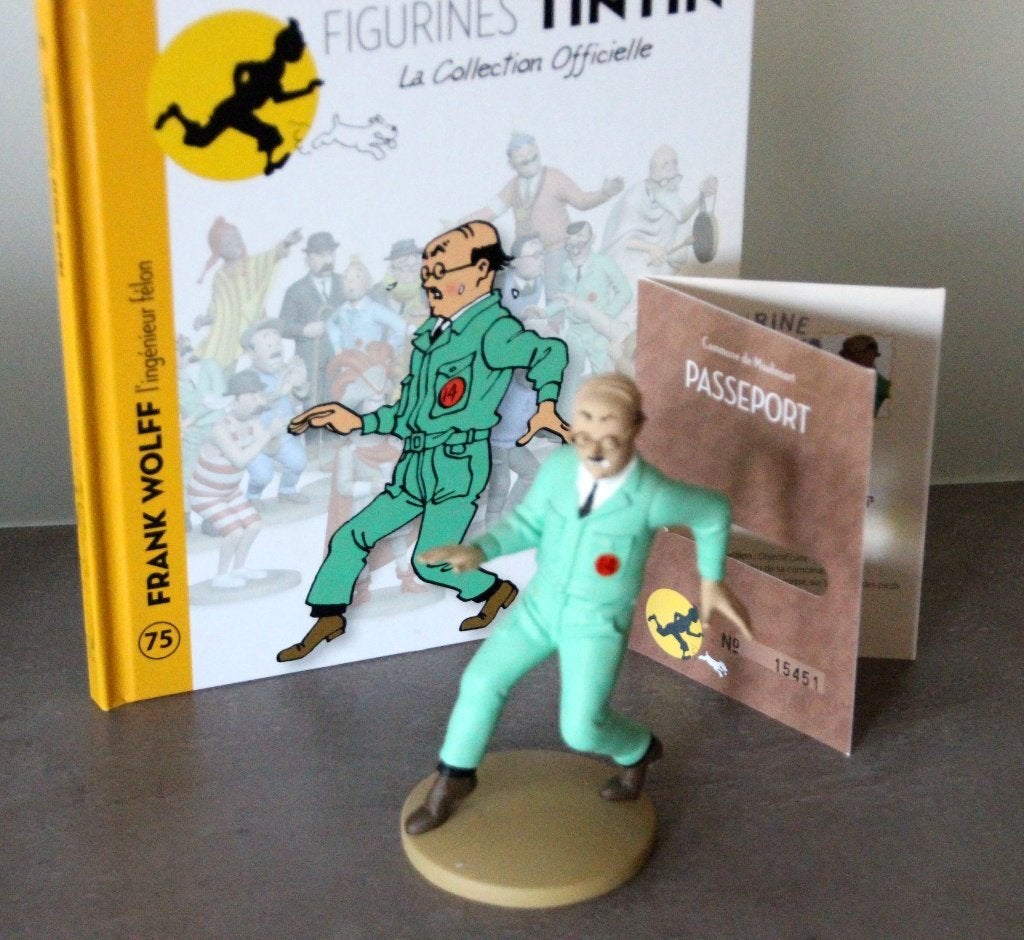 Moulinsart figurine n 75 Wolff  Tintin Hergé Kuifje, Collections, Envoi, Tintin, Comme neuf