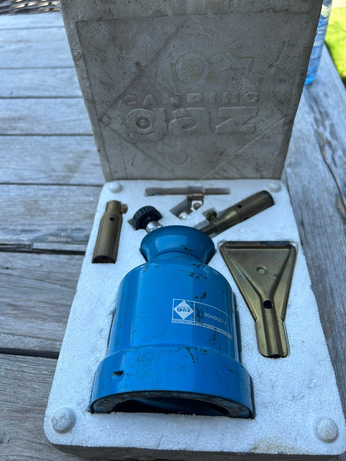 Gas brander, Ophalen, Gebruikt
