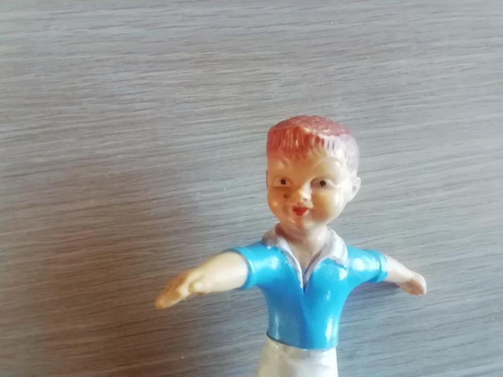 Vintage voetbal figuurtje, Verzamelen, Ophalen of Verzenden