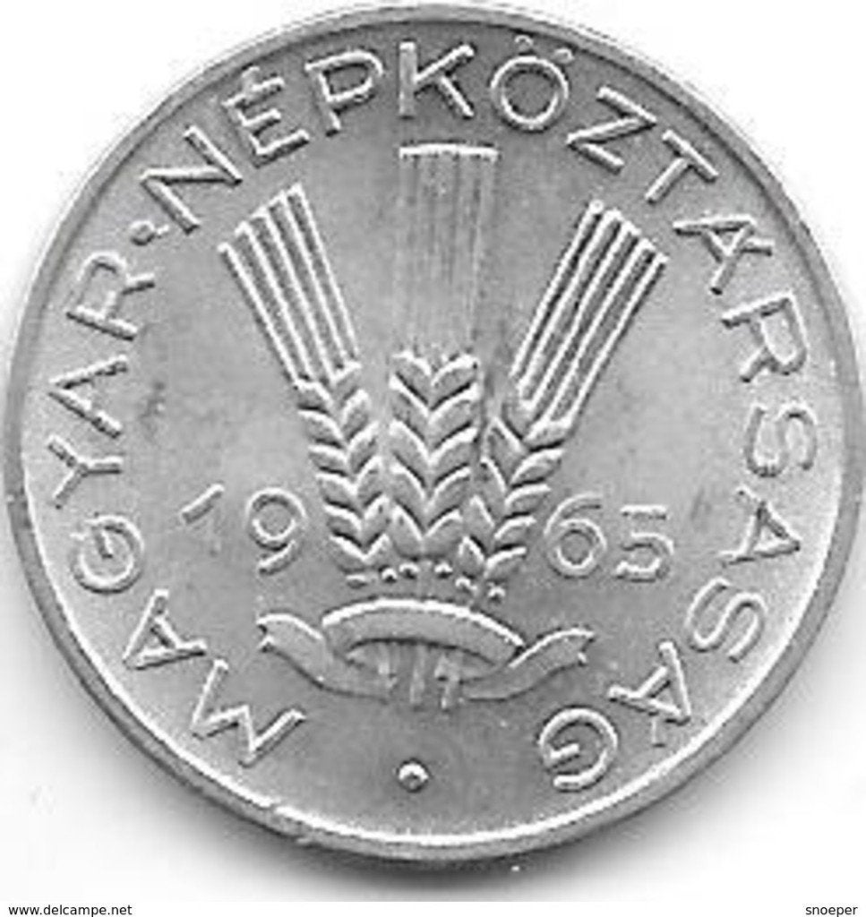 hungary 20 filler 1965 km 550 unc, Postzegels en Munten, Verzenden, Hongarije, Losse munt