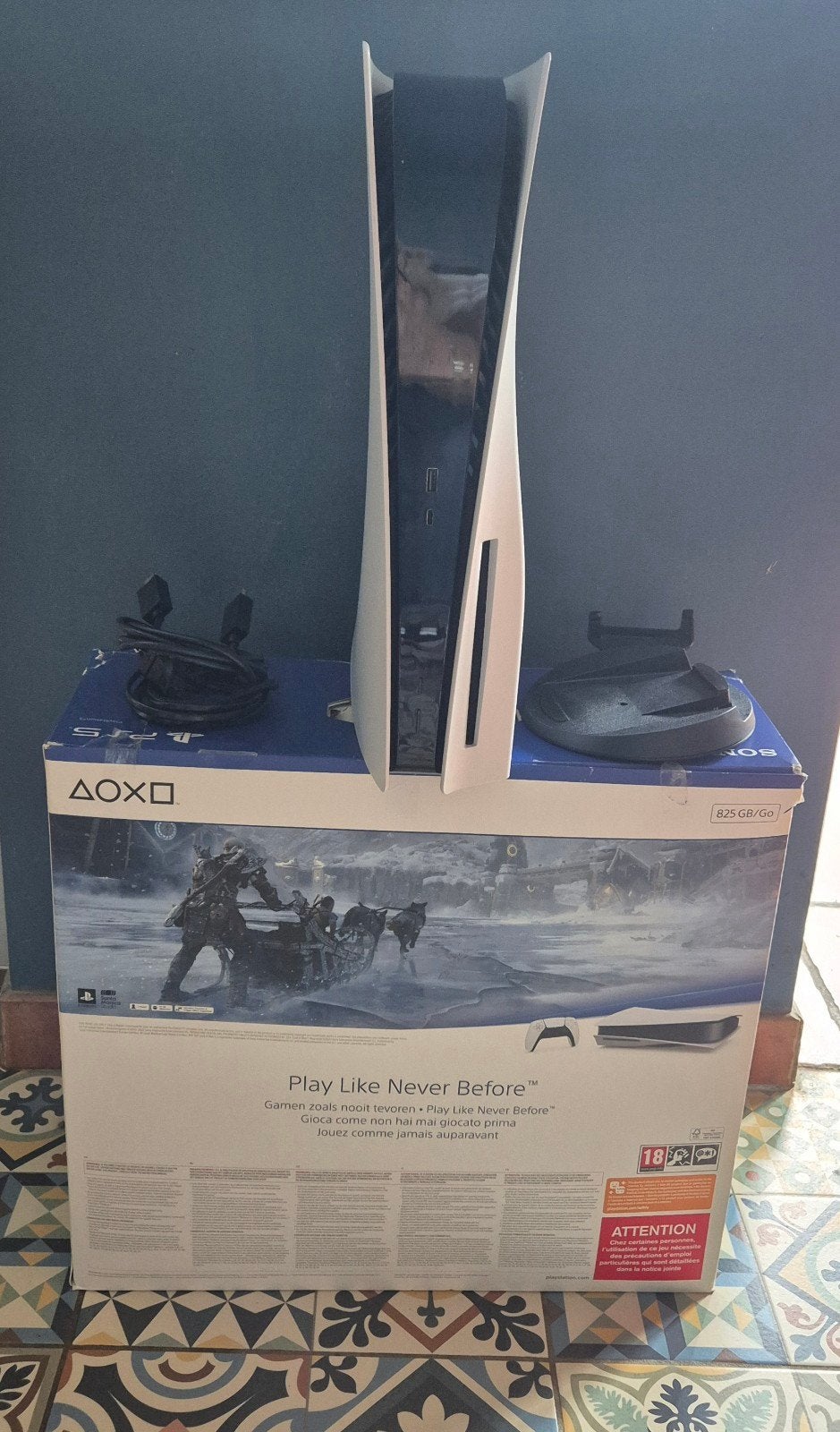 PlayStation 5 version disque en parfait état, Consoles de jeu & Jeux vidéo, Consoles de jeu | Sony PlayStation 5, Enlèvement, Playstation 5