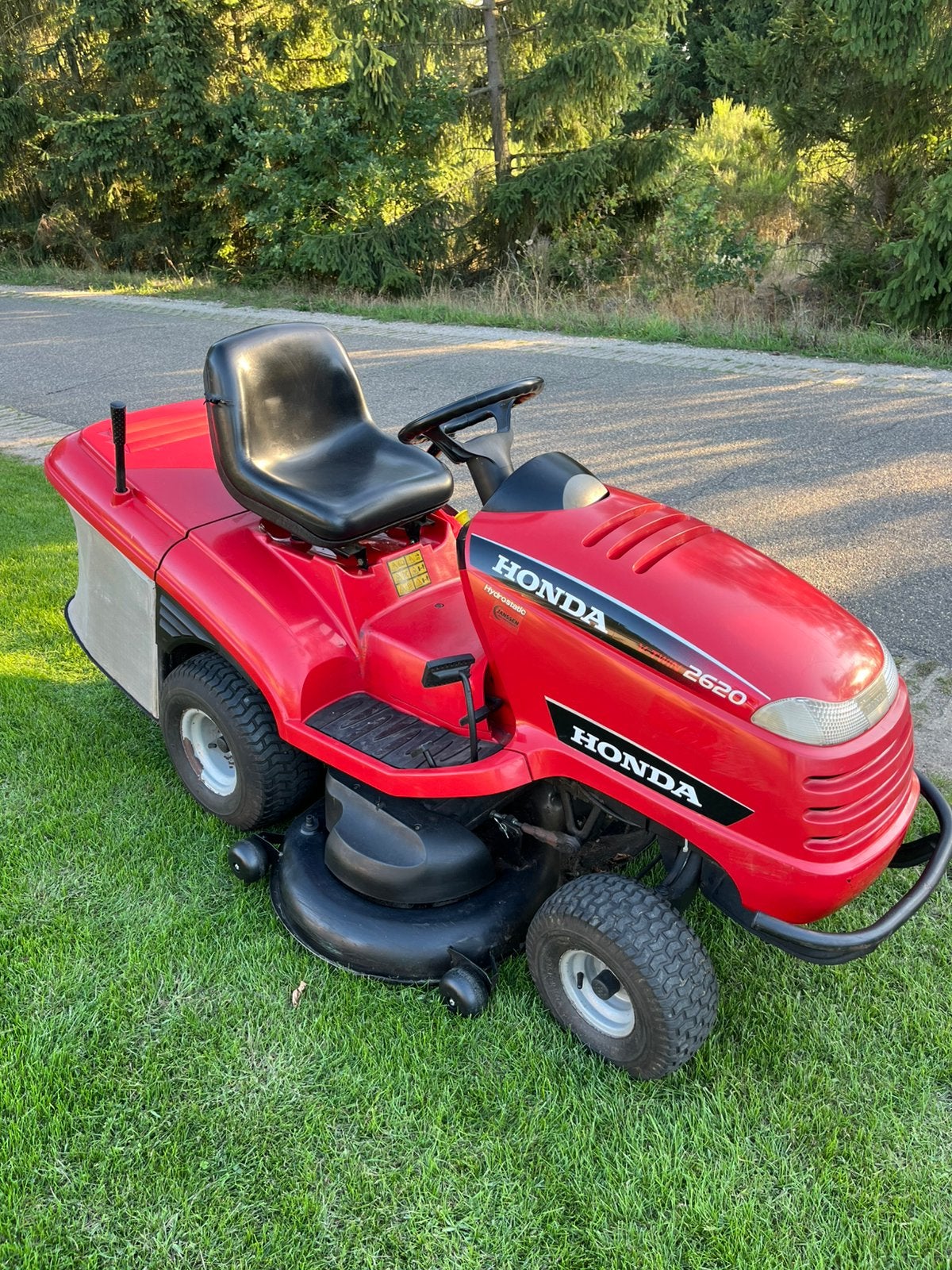 Honda HF2620 HME zitmaaier topstaat!, Enlèvement, Utilisé, Démarrage électrique, 120 cm ou plus