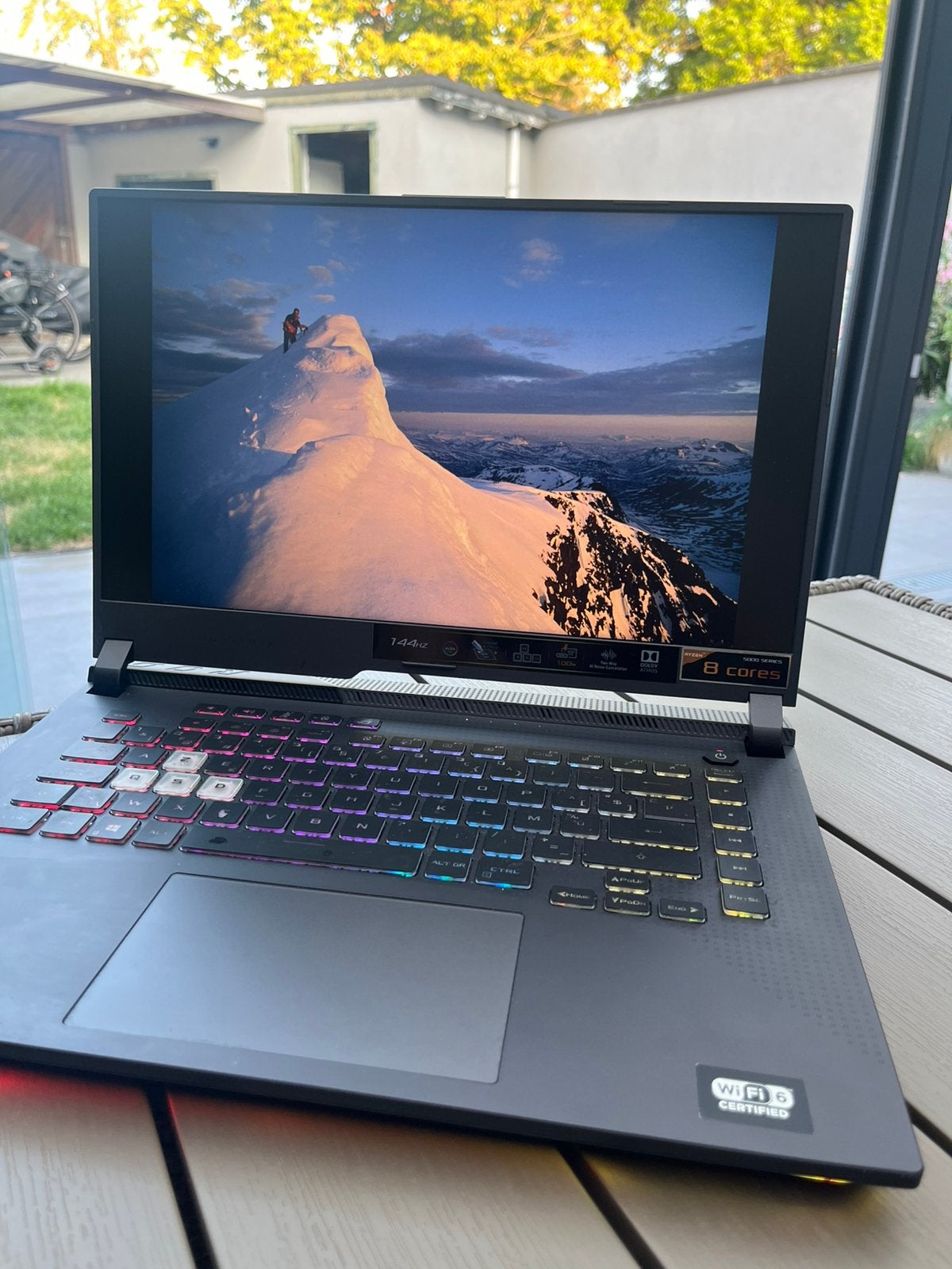 ASUS ROG Strix G15 G513QM, Ophalen, Gebruikt, Met videokaart, Gaming