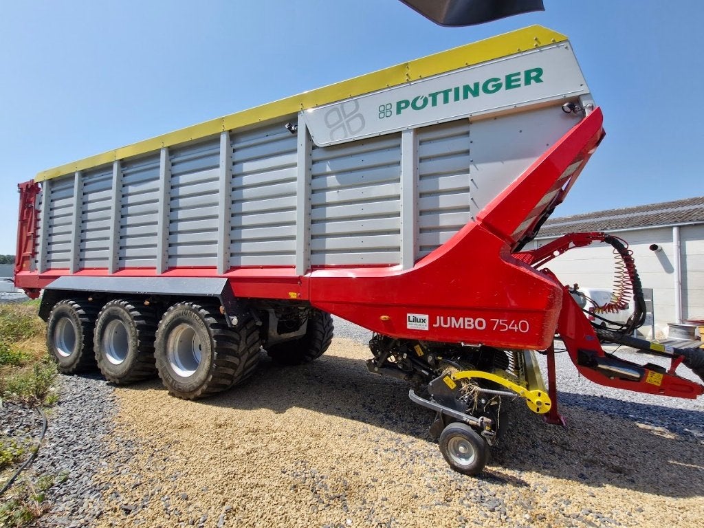 Pottinger Jumbo 7540, Ophalen, Akkerbouw, Weidebouw