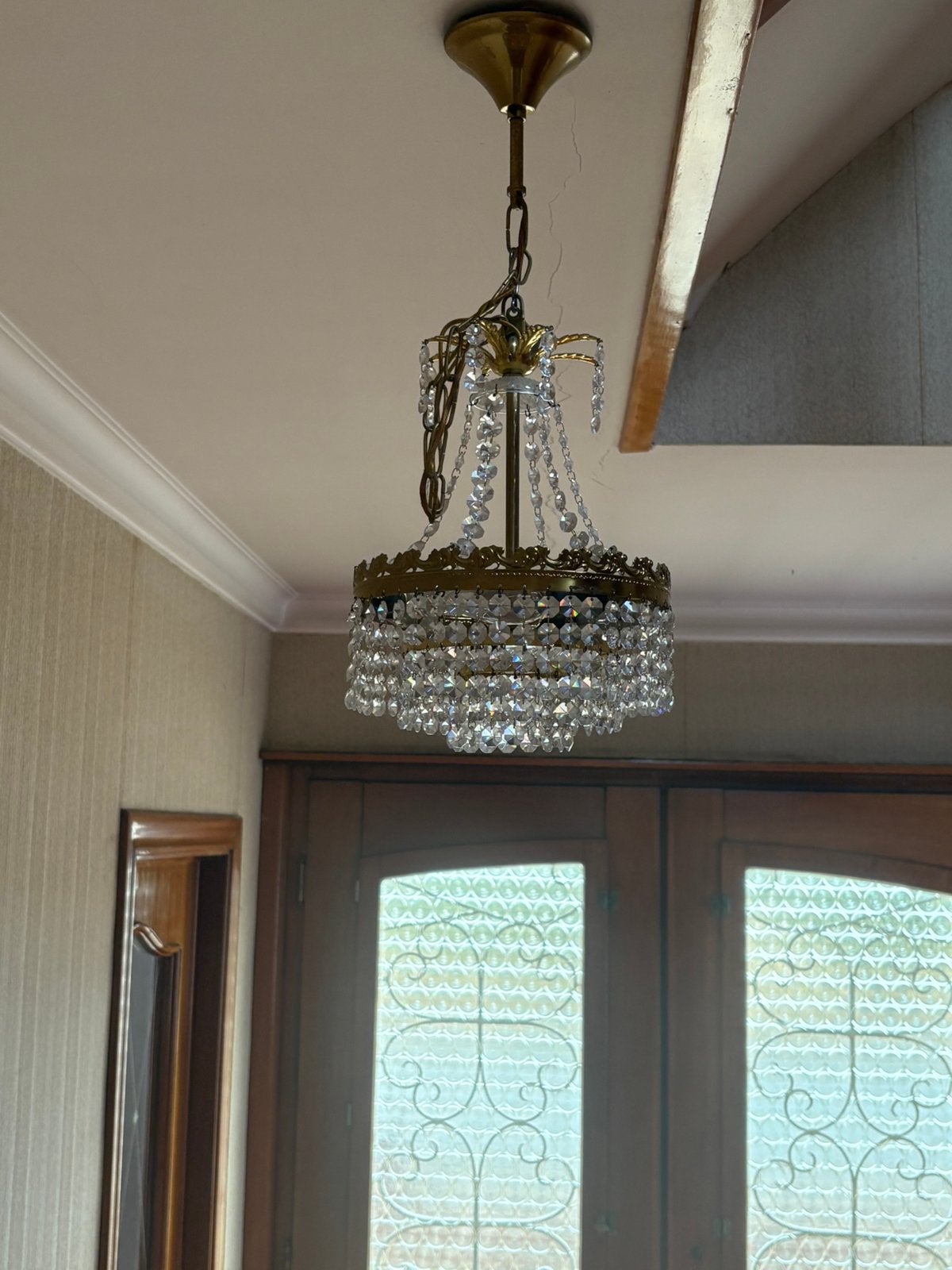 Kroonluchter, Enlèvement, Utilisé, Verre
