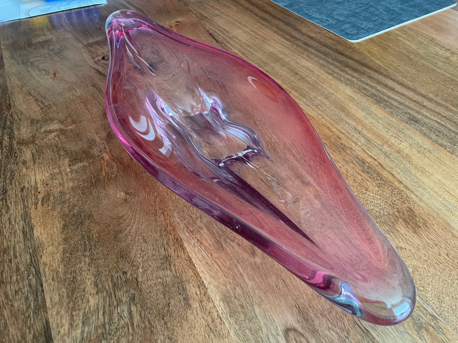 Crystal Rose dienblad, Ophalen