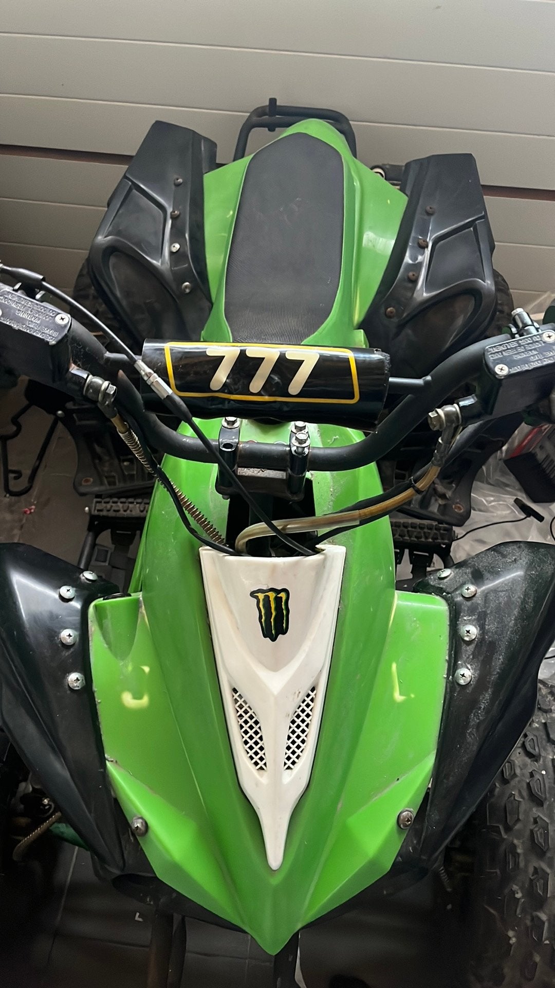 Quad 125 cc à vendre pour pièces / à réparer, 125 cm³