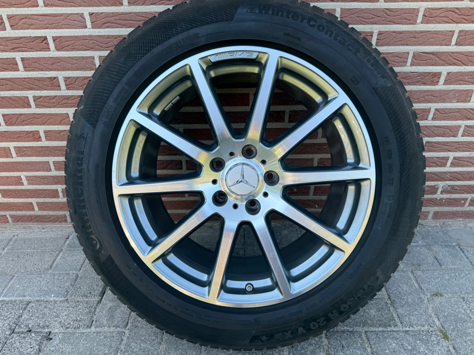 Mercedes G-Klasse G63 W463 AMG 20 inch velgen winterbanden, Auto-onderdelen, Banden en Velgen, Ophalen, 275 mm, Banden en Velgen