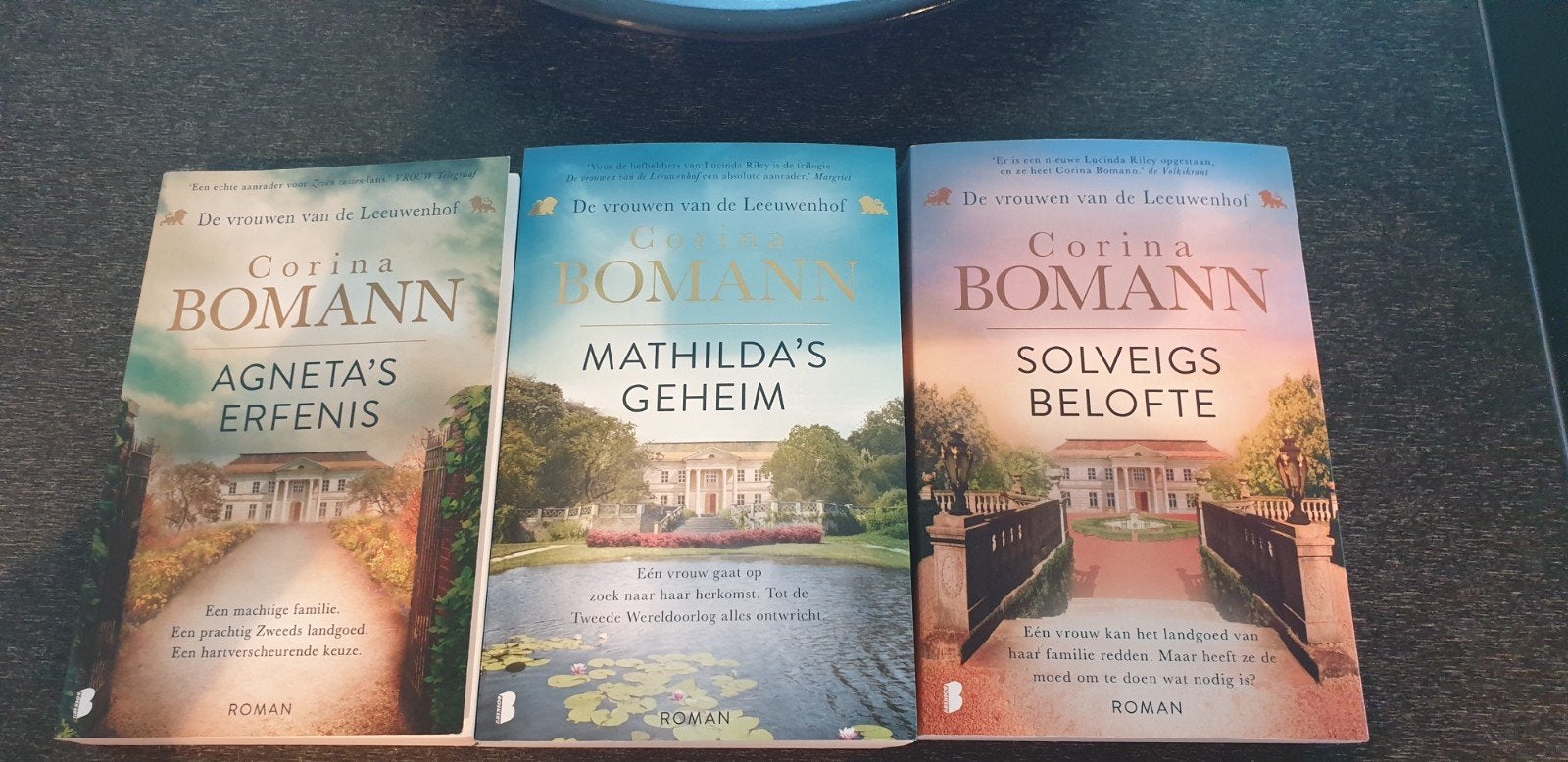 Corina Bomann, De vrouwen van de Leeuwenhof  Trilogie, Boeken, Ophalen, Zo goed als nieuw, Corina Bomann