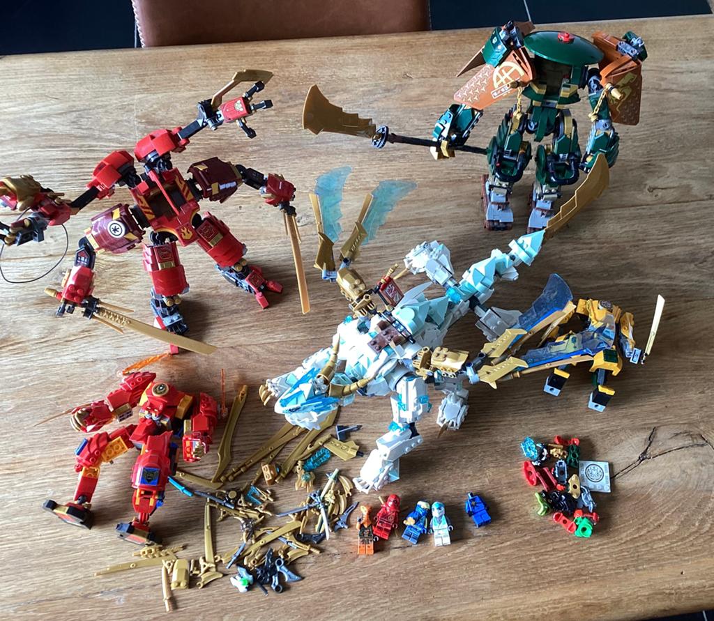 Lot lego ninjago, Enlèvement, Utilisé